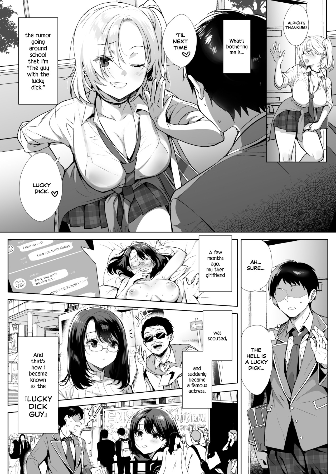 Hentai Manga Comic-The Cock That Could Form Lines-Read-6